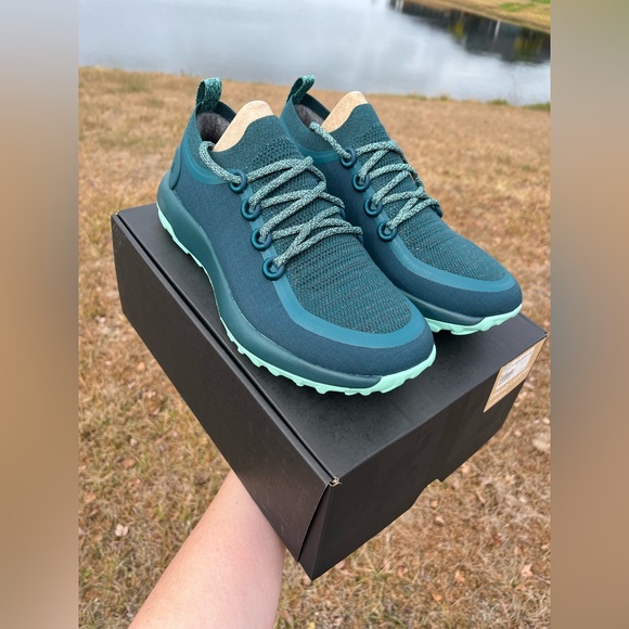 NWT Allbirds Mens Trail Runner SWT in Deep Emerald Sizes 10.5 and 11